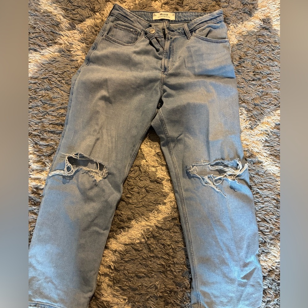 Hollister Size 10 Short High Rise Dad Jeans